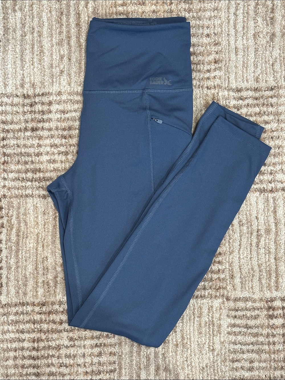 Eddie Bauer Deep Navy High-Waist Performance Leggings